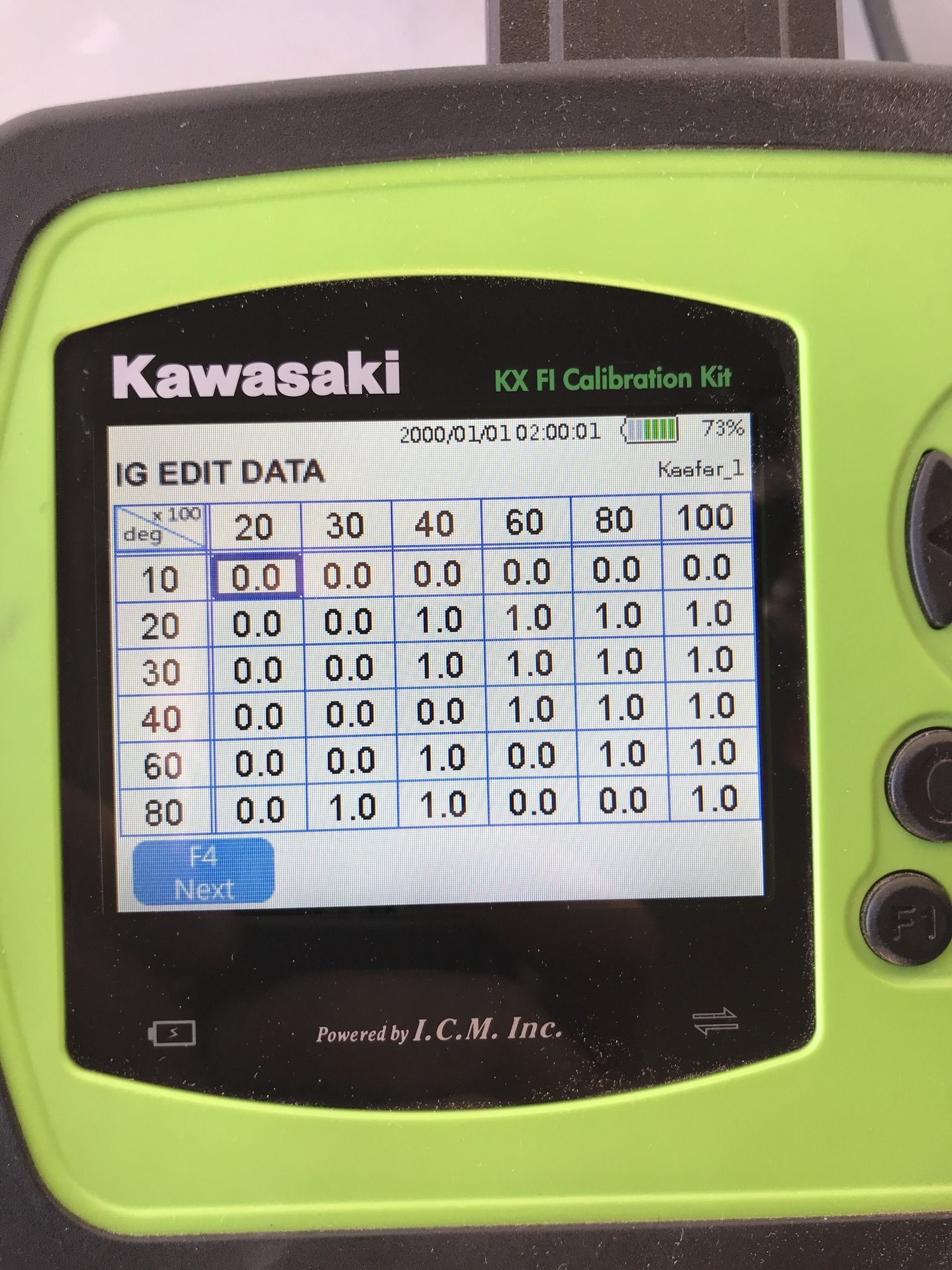2021 Kawasaki KX450 Baseline Settings — Keefer Inc. Testing